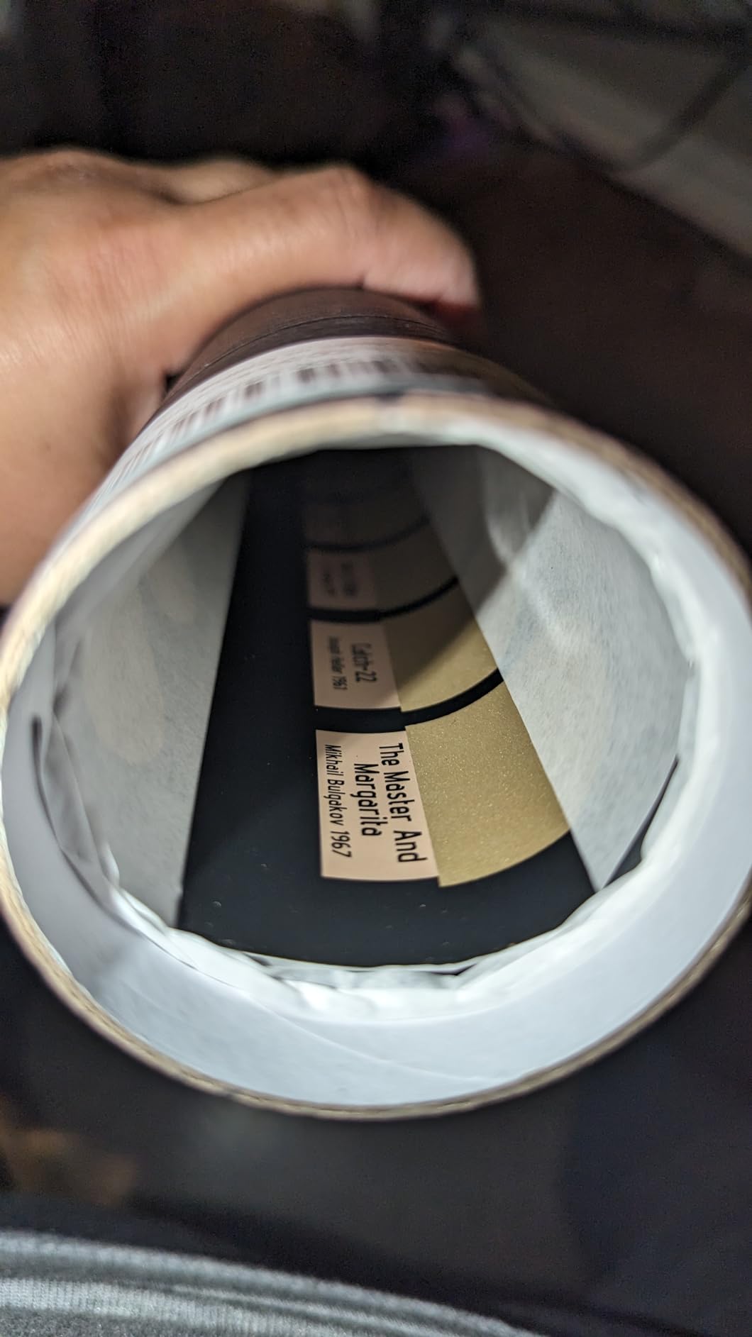 EIHFHIE Top 100 Books Scratch off Poster, Book Lovers Gifts Posters, A Lifetime of Must-Read Lists, Perfect Christmas Gifts for Book Lovers - Easy to Frame (24''x16'') - Customer Photo 4