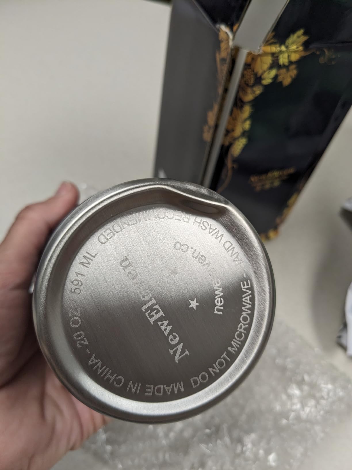 NewEleven Christmas Gifts For Dad - Cool Dad Gifts From Daughter - Unique Birthday Present Ideas For Dad, Father, Husband, Bonus Dad, Step Dad, New Dad From Daughter, Daughter In Law - 20 Oz Tumbler - Customer Photo 1