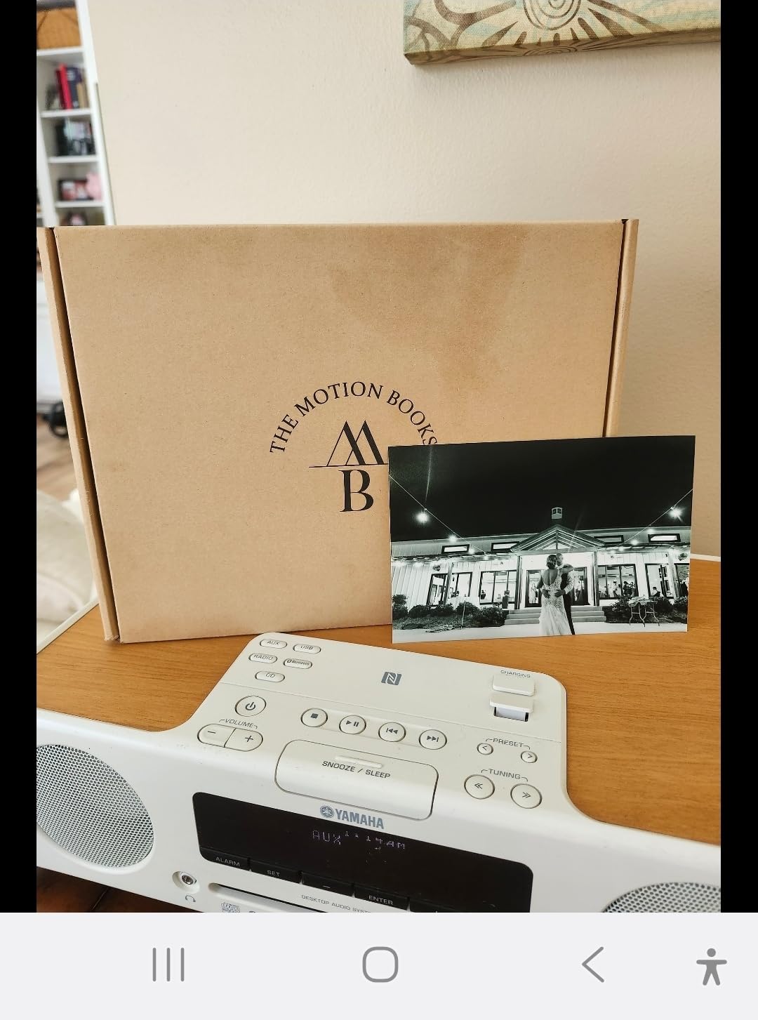 The Motion Books (ALWAYS & FOREVER - GOLD FOIL) | Luxury Linen Bound Video Book | Foil stamping | Up to 3 hours of video, 7