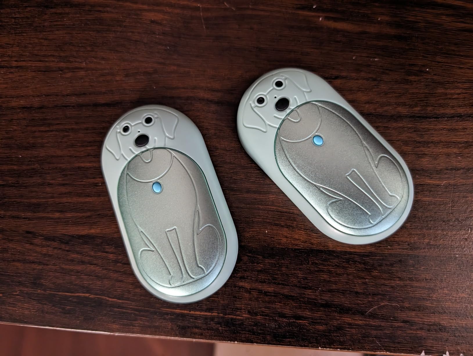 Electric Hand Warmers Rechargeable 2 Pack, 3000Mah*2 Portable Hand Warmer Battery Operated, Fun & Practical & Useful Gifts for Men Chrismas, Outdoor Camping Gifts - Customer Photo 1