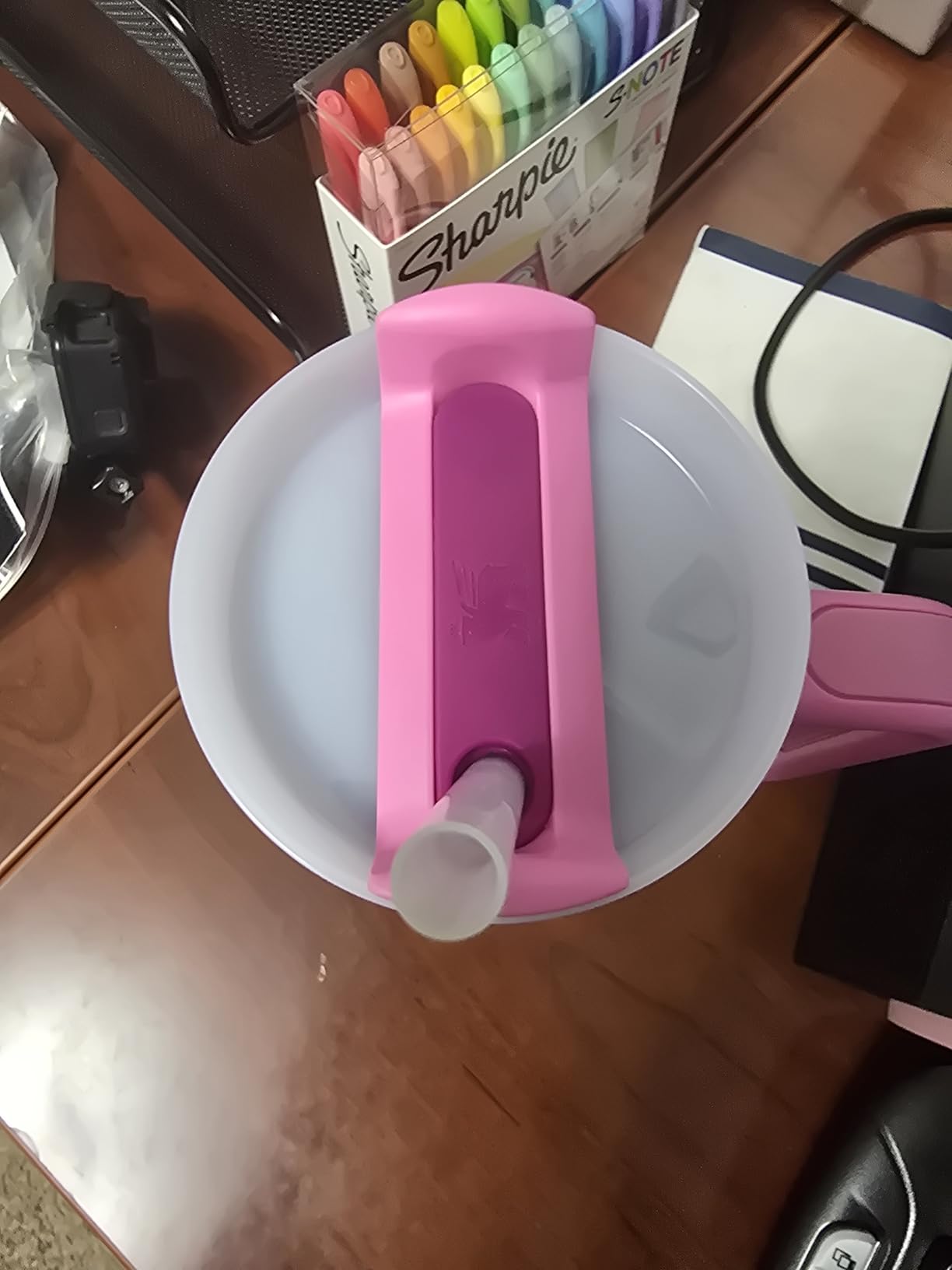 STANLEY Quencher H2.0 Tumbler with Handle and Straw 30 oz | Flowstate 3-Position Lid | Cup Holder Compatible for Travel | Insulated Stainless Steel Cup | BPA-Free | Ash - Customer Photo 1