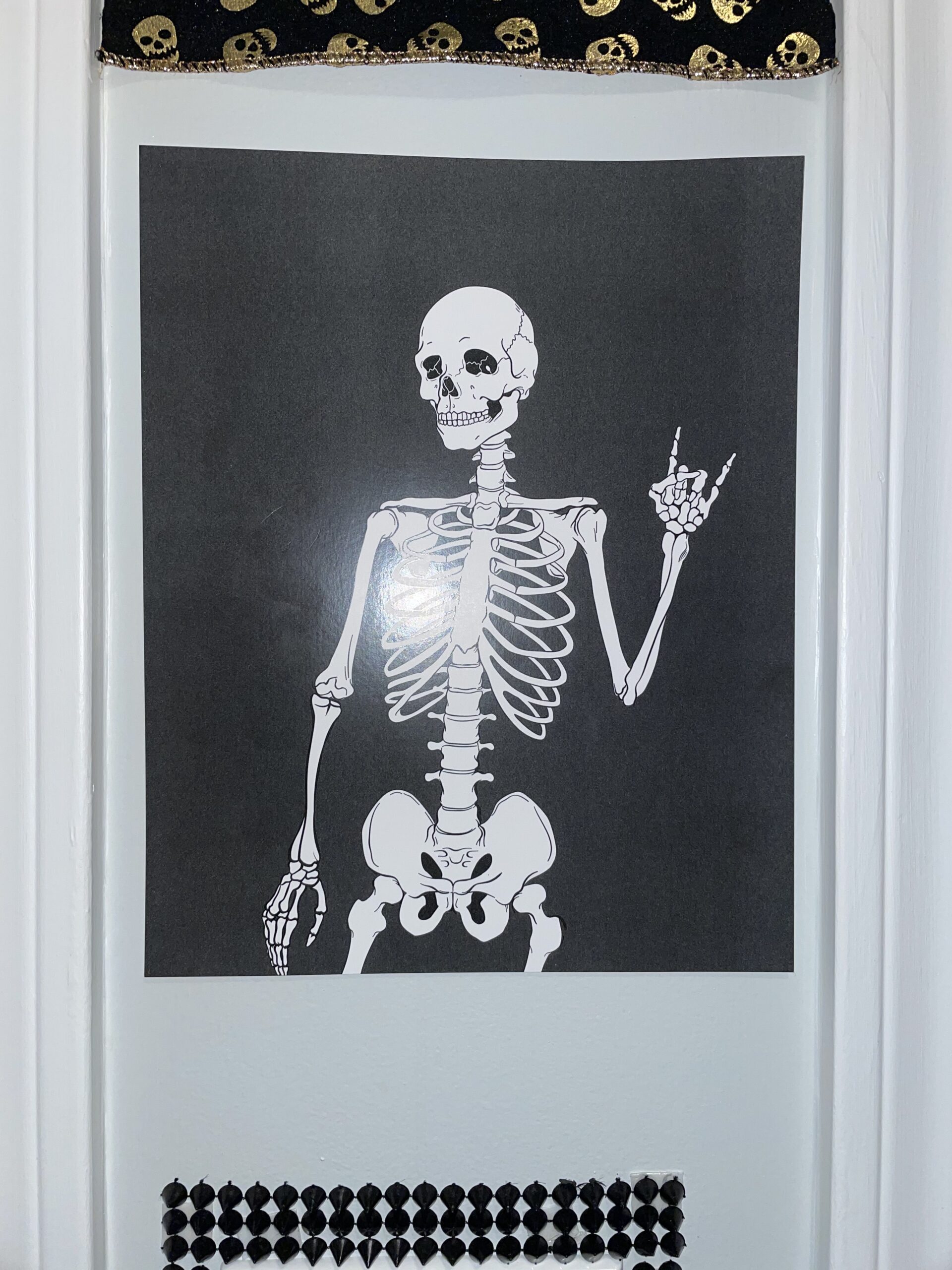 HAUS AND HUES Gothic Wall Art Prints – Set of 4 Dark Academia Halloween Posters, Witchy Skeleton Wall Decor, Gothic Art Prints for Bedroom or Office (8x10, Unframed) - Customer Photo 2