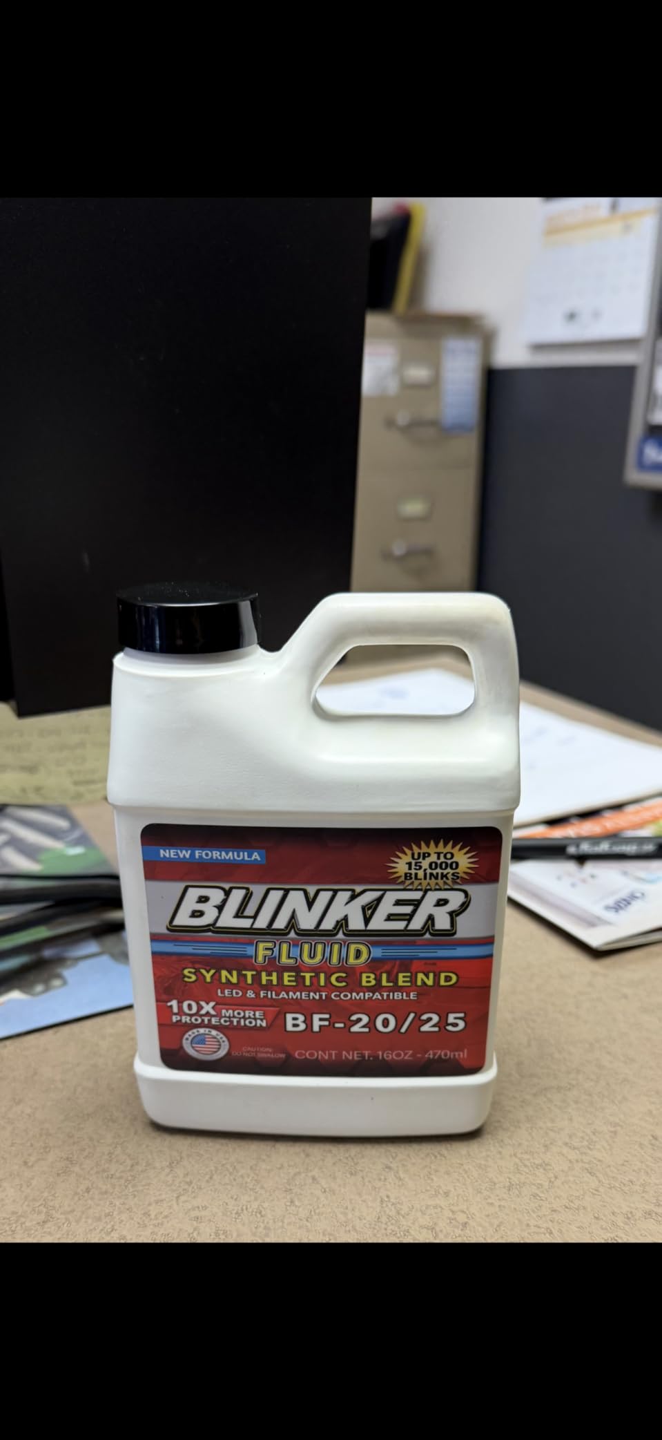 Blinker Fluid, Funny Gag Gifts, Great for White Elephant Gift for Adult,Men&Women Christmas Secret Santa,Mechanic, Novelty, Car Guy, Prank, Gifts for Person who has Everything or Want Nothing Customer Review Blinker Fluid, Funny Gag Gifts, Great for White Elephant Gift for Adult,Men&Women Christmas Secret Santa,Mechanic, Novelty, Car Guy, Prank, Gifts for Person who has Everything or Want Nothing - Customer Photo 2