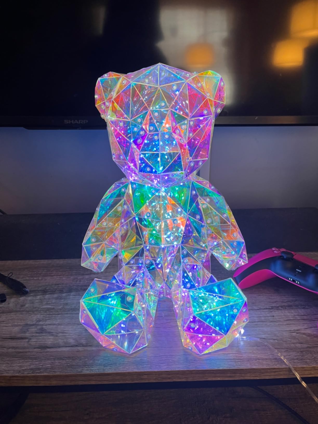 PURPLE LADYBUG Prismic 3D Puzzle Dog Lantern Kit -Gifts for 8-12 Years Old Boys & Girls, Teens & Tweens Gift, Dog Lover Gifts for Kids, STEM Art Project for Kids & Teens, Night Light Room Decor - Customer Photo 4