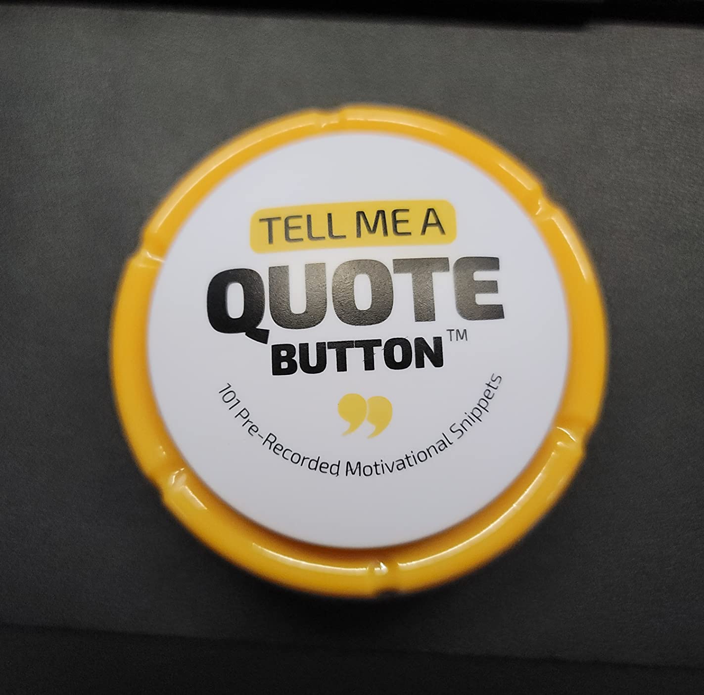 Sound Gadget with 101 Random Dad Jokes | Fully Loaded | Your Daily Dose of Laughter – The Best Medicine! | Stress Relief and Mood Booster | Hilarious Funny Novelty Gag Gadget Decor Gift Customer Review Sound Gadget with 101 Random Dad Jokes | Fully Loaded | Your Daily Dose of Laughter – The Best Medicine! | Stress Relief and Mood Booster | Hilarious Funny Novelty Gag Gadget Decor Gift - Customer Photo 1