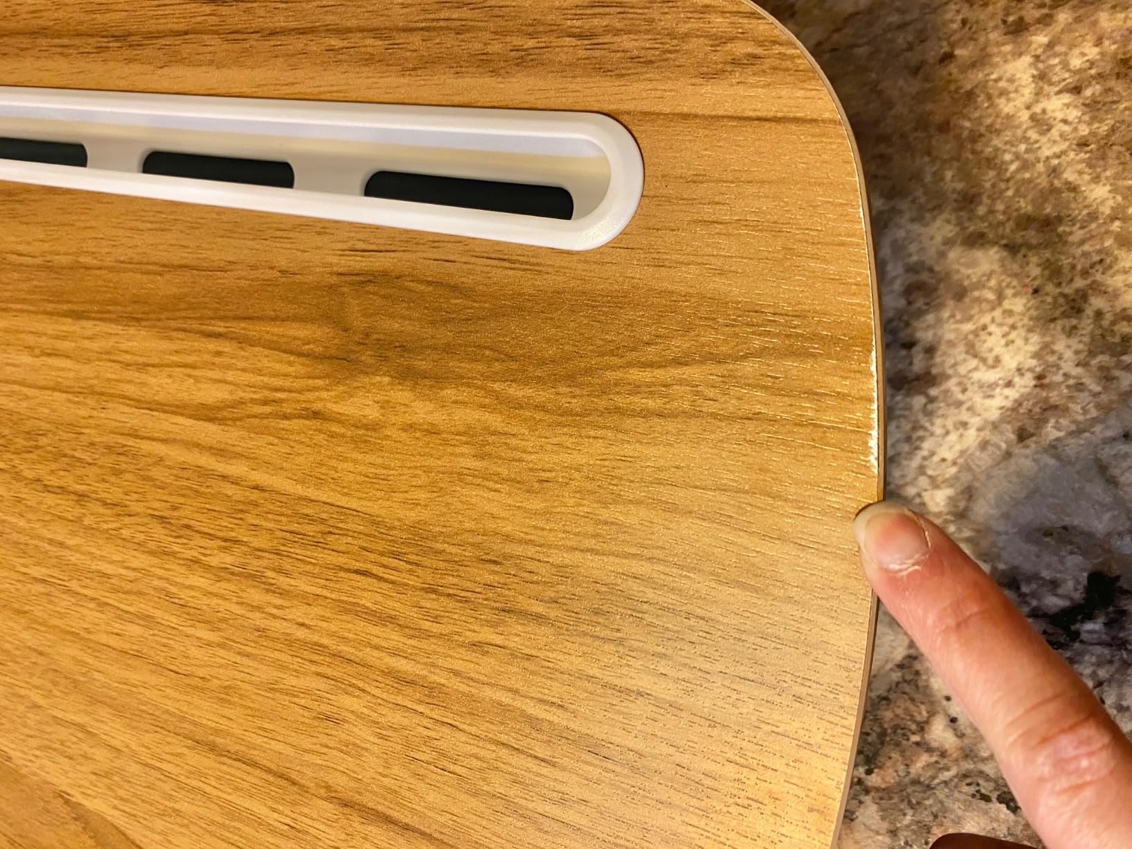 Lap Beanbag Book Stand for Hands Free Reading Comfortable Reading Pillow Stand Minimize Neck Strain Perfect Idea for Book Lovers in Dorm Room or Anywhere Else with Bookseat(Gray) - Customer Photo 1