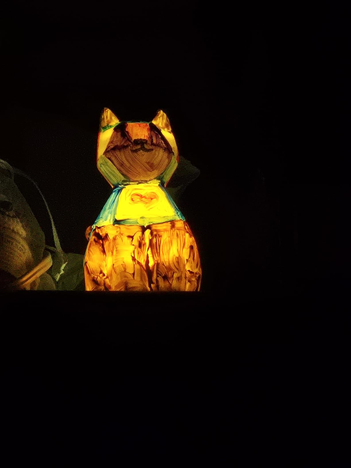 Paint Your Own Cat Lamp Kit, Arts and Crafts for Kids Ages 8-12, Art Supplies Painting kit for Kids 6-12, Cat Night Light Toys Girls Boy Birthday Christmas Gifts for Kid Ages 3 4 5 6 7 8 9 10 11 12+ - Customer Photo 1