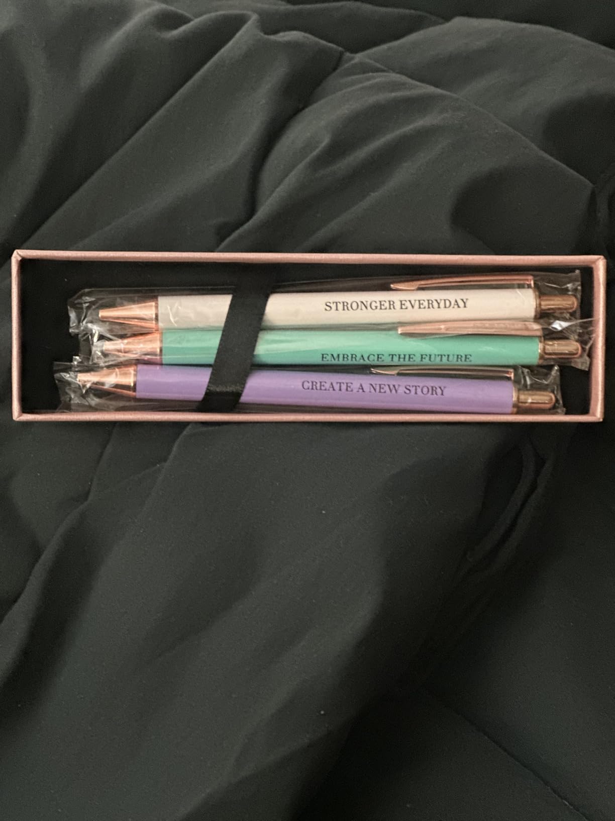 MESMOS 3pk Fancy Pen Set, Thank You Coworker Gifts for Women, Appreciation Gifts for Coworkers Female, Work Besties Women, Going Away Farewell Birthday Gift - Customer Photo 1