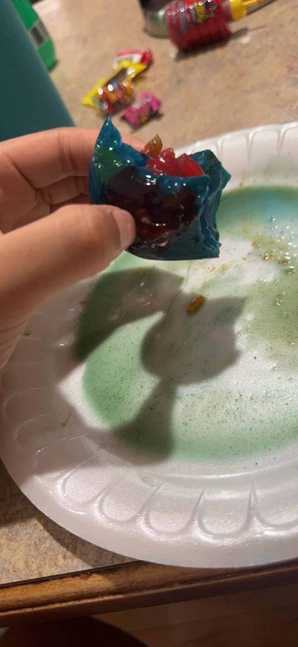 Blue Raspberry Pickle Kit With Takis-Mexican Candy (Dulces Mexicano) Gift Pouch with Takis, Fruit Roll up, gushers, Lucas Gusano Chamoy Sauce and more-Tiktok Trend Items by Food Crush - Customer Photo 3