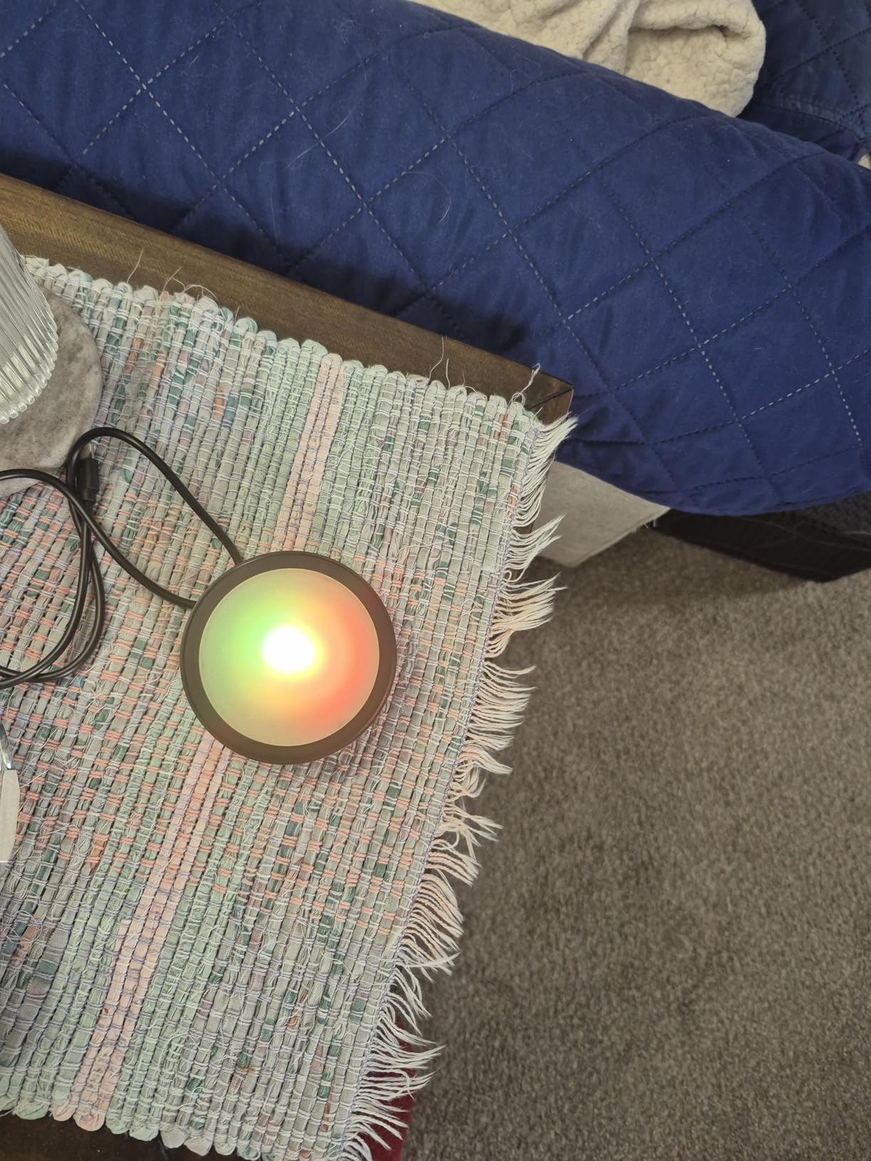 YWHL 40th Anniversary Crystal Heart Gifts for Wife Husband, Laser Engraved Romantic 40 Year Wedding Anniversary Crystal Keepsake Gifts for Her Him, 40 Years of Marriage Gift for Couples Friends - Customer Photo 1