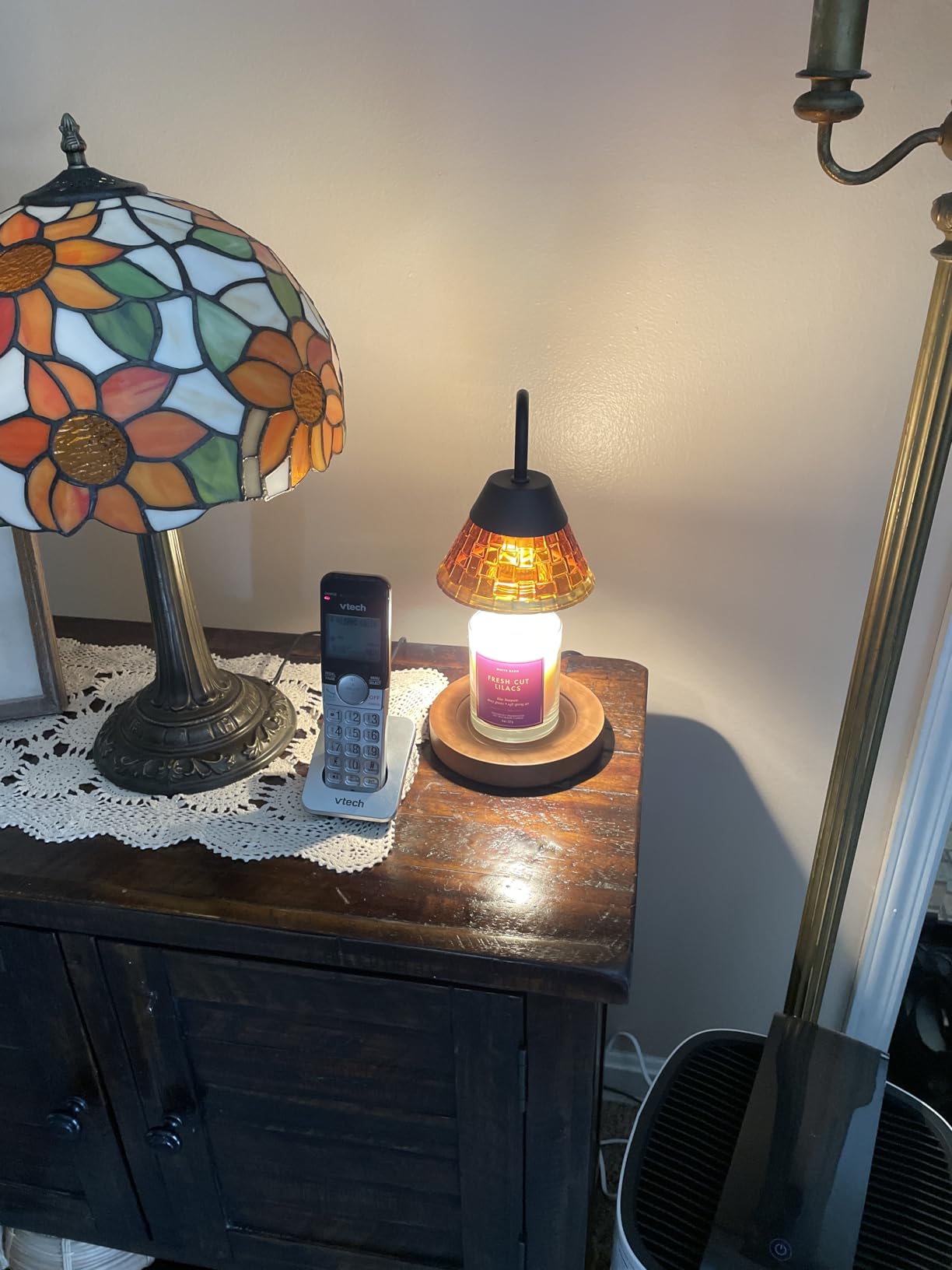 Dimmable Candle Warmer Lamp with Timer, Electric Wax Melt Warmer, lamp candle warmer for Jar Scented Candles Mothers Day Birthday Gifts for Women Mom Grandma, Home Offices Decor Light(Diamond White) Customer Review Dimmable Candle Warmer Lamp with Timer, Electric Wax Melt Warmer, lamp candle warmer for Jar Scented Candles Mothers Day Birthday Gifts for Women Mom Grandma, Home Offices Decor Light(Diamond White) - Customer Photo 4