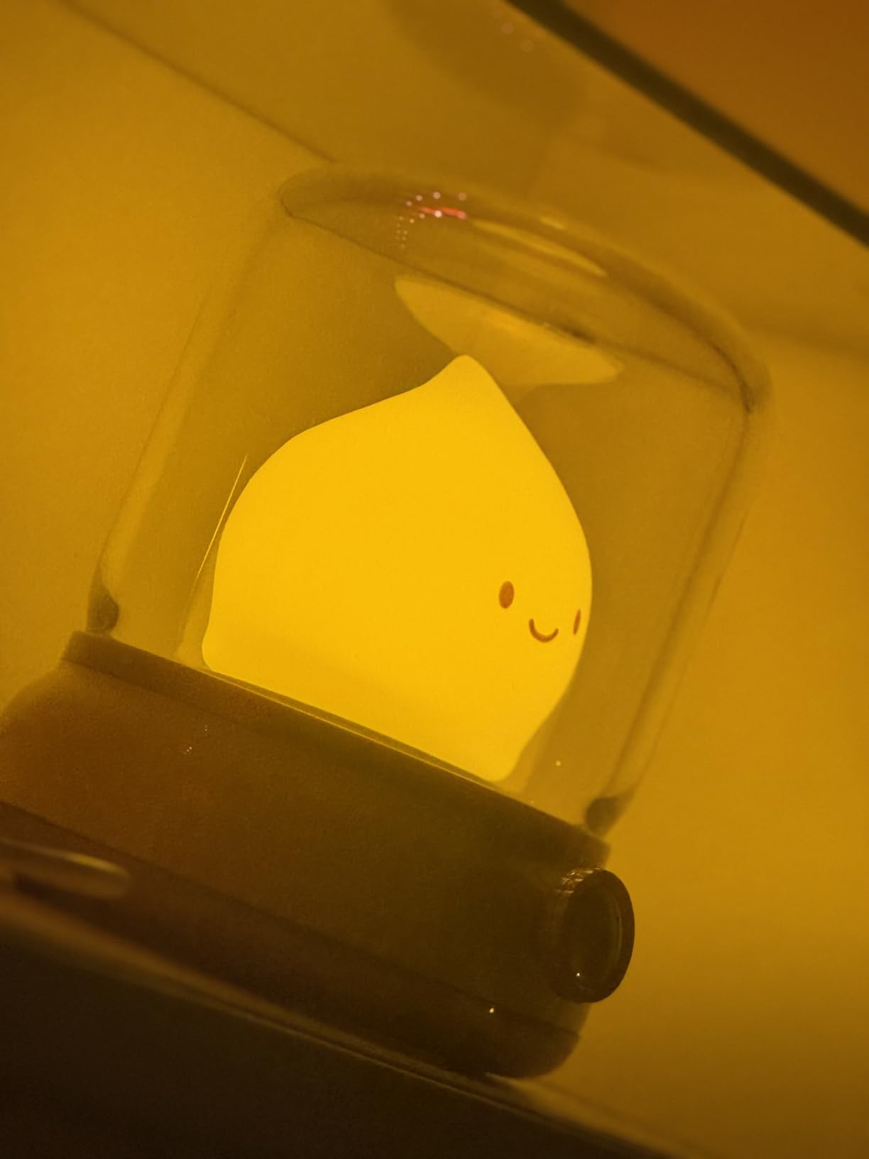 Cute Chibi Flame Lamp, Anime Cozy Lights, Retro Rechargeable Night Light, Decor, Cute Desk Accessories, Gifts. - Customer Photo 1