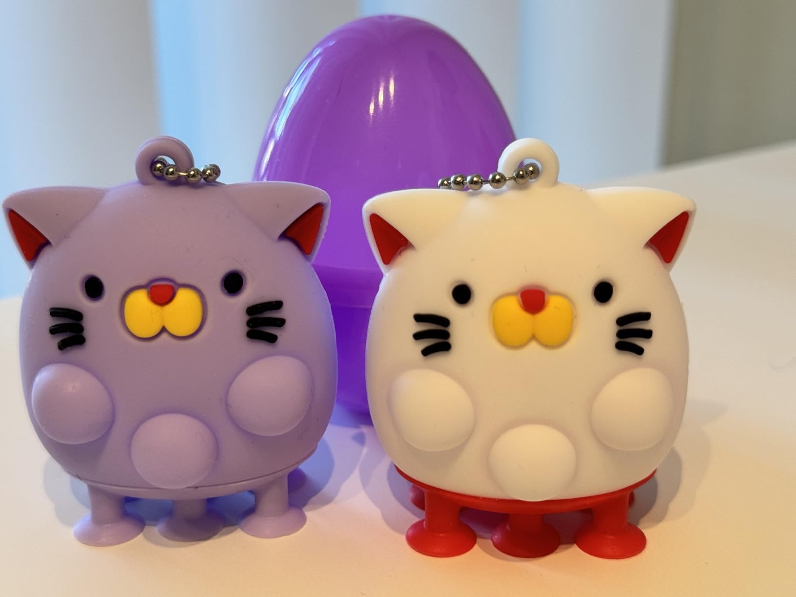 24 Pack Prefilled Easter Eggs with Animal Pop Toys, Filled Easter Eggs for Egg Hunt, Easter Basket Stuffers for Kids,Easter Party Favors Prizes, Prefilled Easter Eggs with Toys Customer Review 24 Pack Prefilled Easter Eggs with Animal Pop Toys, Filled Easter Eggs for Egg Hunt, Easter Basket Stuffers for Kids,Easter Party Favors Prizes, Prefilled Easter Eggs with Toys - Customer Photo 2