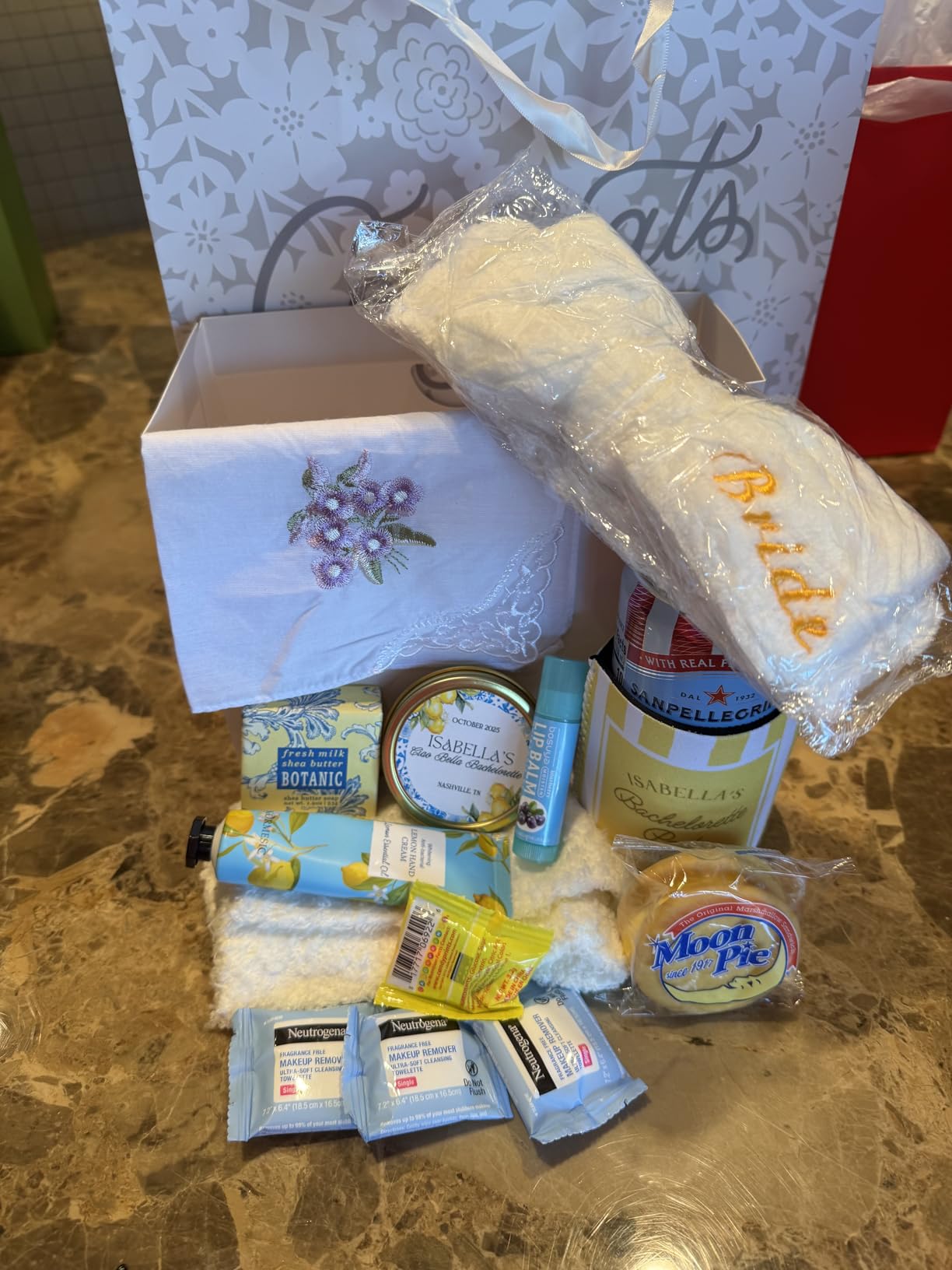 Semato Bachelorette Party Favor Set - Bride & Bridesmaid Spa Headbands (1 Bride + 7 Blue) Customer Review Semato Bachelorette Party Favor Set - Bride & Bridesmaid Spa Headbands (1 Bride + 7 Blue) - Customer Photo 1