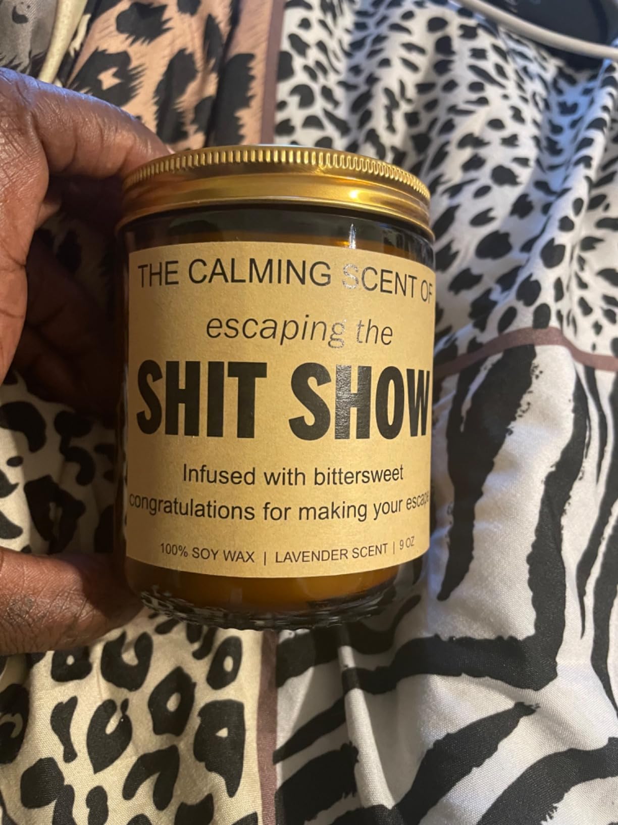 Sarcastic Candles, Going Away, Goodbye, Farewell Gifts for Coworkers - Retirement, Coworker Leaving Gifts - Customer Photo 1