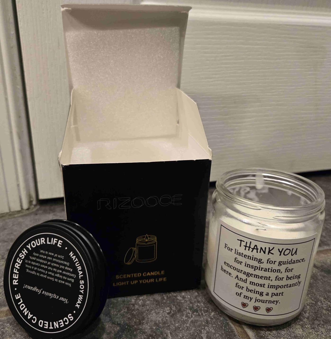 Best Friend Birthday Gifts for Women, Funny Valentines Friendship Sister Coworkers Bestie Mom Boss Gag Gift for Her Girlfriend Wife, Lavender Scented Candles - Customer Photo 1