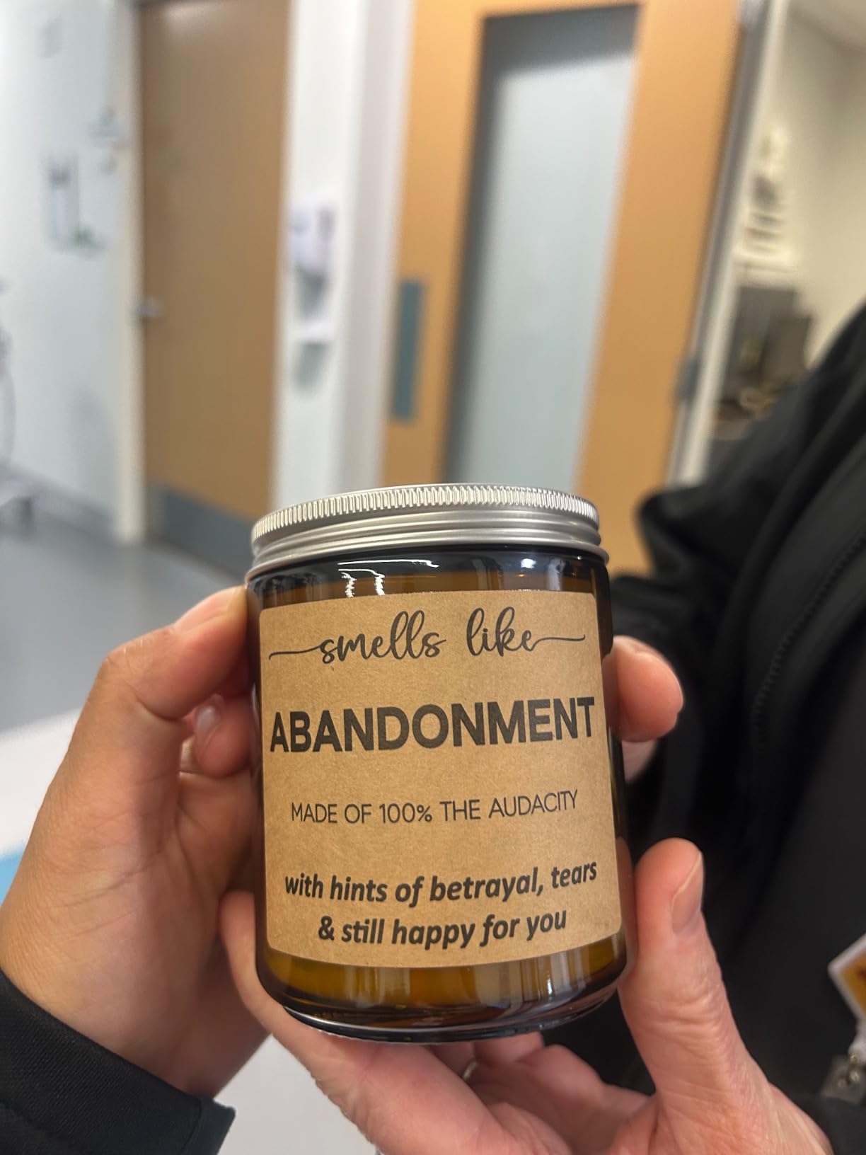 GSPY Scented Candles - Friends Moving Away, Coworker Leaving Ideas, Funny Retirement Gifts for Women, Men - Goodbye, Going Away, Farewell Gifts for Coworkers, Boss, Work Bestie, Woman, Best Friend - Customer Photo 2