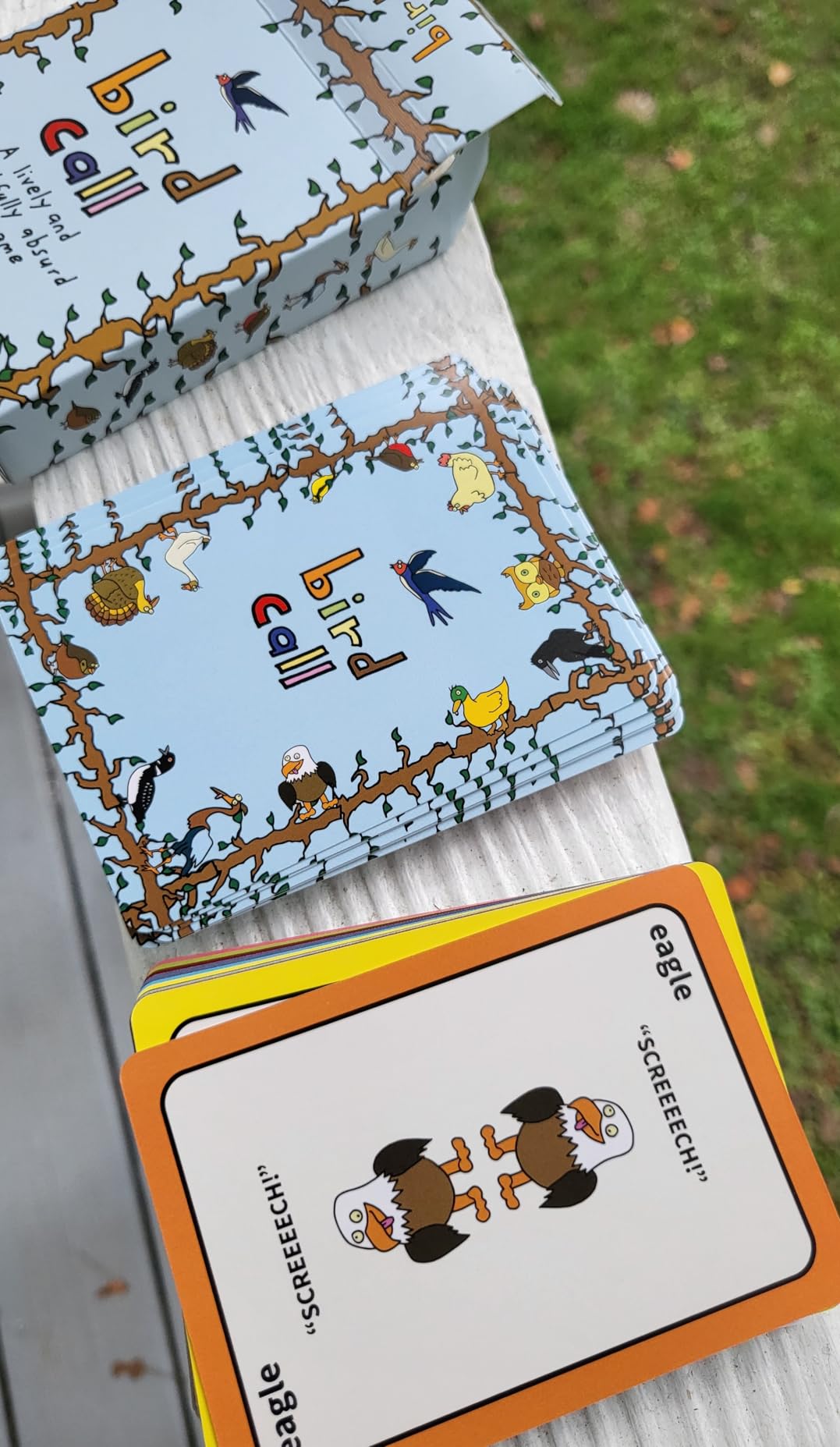 Bird Call - A Lively and Delightfully Absurd 5-Minute Party Game - High Energy Game - Bird Gifts - Bird Watching Gifts - Gifts For Bird Lovers - Funny Stocking Stuffer - 3-8 Players And Ages 7+ - Customer Photo 2