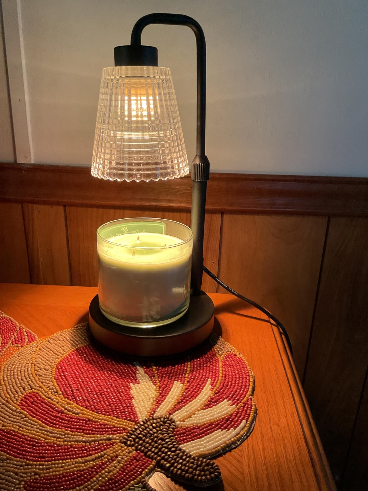 Candle Warmer Lamp with Timer Dimmable, Birthday Gifts for Women Mom, House Warming Gifts New Home Decor, Wax Melt Warmer for Jar Candles with 2 Bulbs - Customer Photo 2
