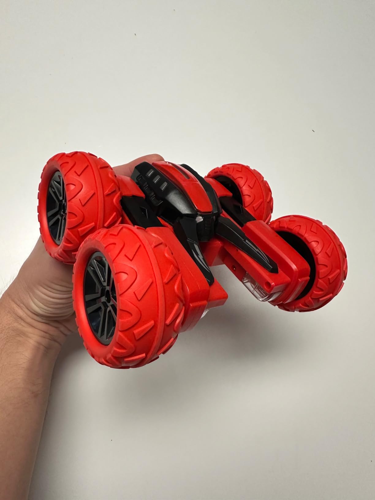 Remote Control Car for Girls 6-12 with Flashing Light, Toys 6 7 8 9 Years Old Girl Birthday Gifts Idea, RC Cars Stunt 4WD 2.4Ghz Double Sided 360° Flip, Present for Kids, Christmas, Pink - Customer Photo 1