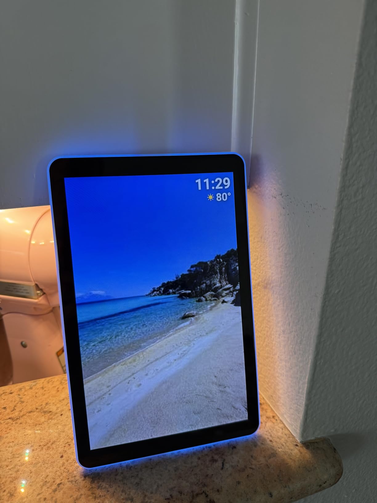 ApoloSign Neon Light Digital Picture Frame - 10.1