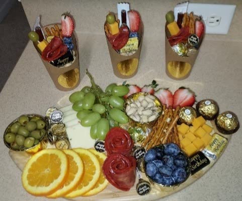 Totally Bamboo Baseball Shaped Bamboo Wood Cutting Board and Charcuterie Board, Great Gift for Baseball Fans - Customer Photo 3