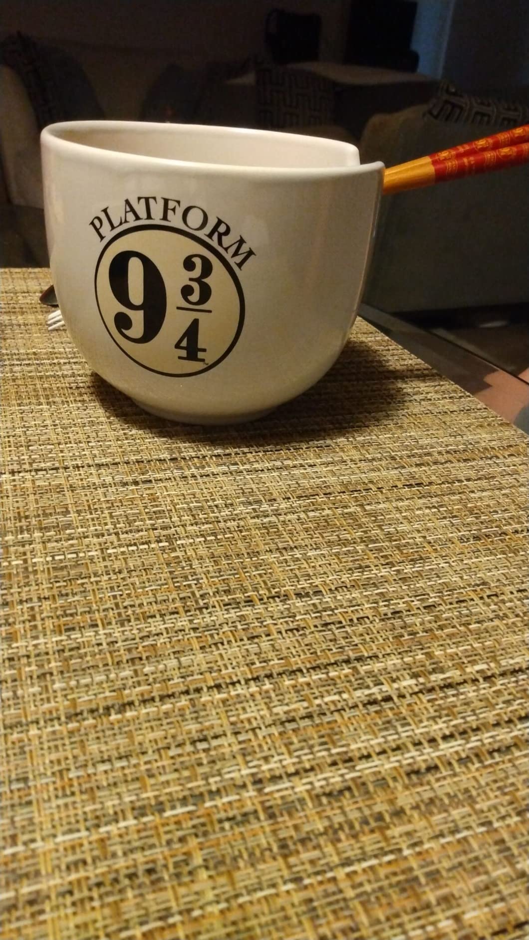 Silver Buffalo Friday the 13th Dripping Blood Jason Voorhees Ceramic Ramen Noodle Rice Bowl with Chopsticks, Microwave Safe, 20 Ounces - Customer Photo 1