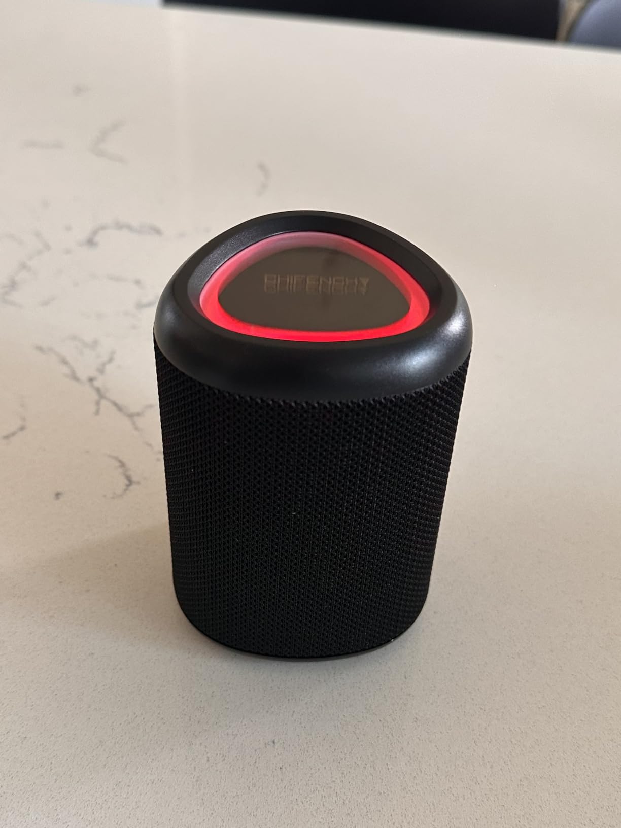 Portable Bluetooth Speaker with Lights, Stocking Stuffers, Powerful Crystal Clear Sound, IPX5 Waterproof, All Day Playtime, BT 5.3, TWS Paring, Small Wireless Speaker for Outdoor, White Elephant Gifts - Customer Photo 2