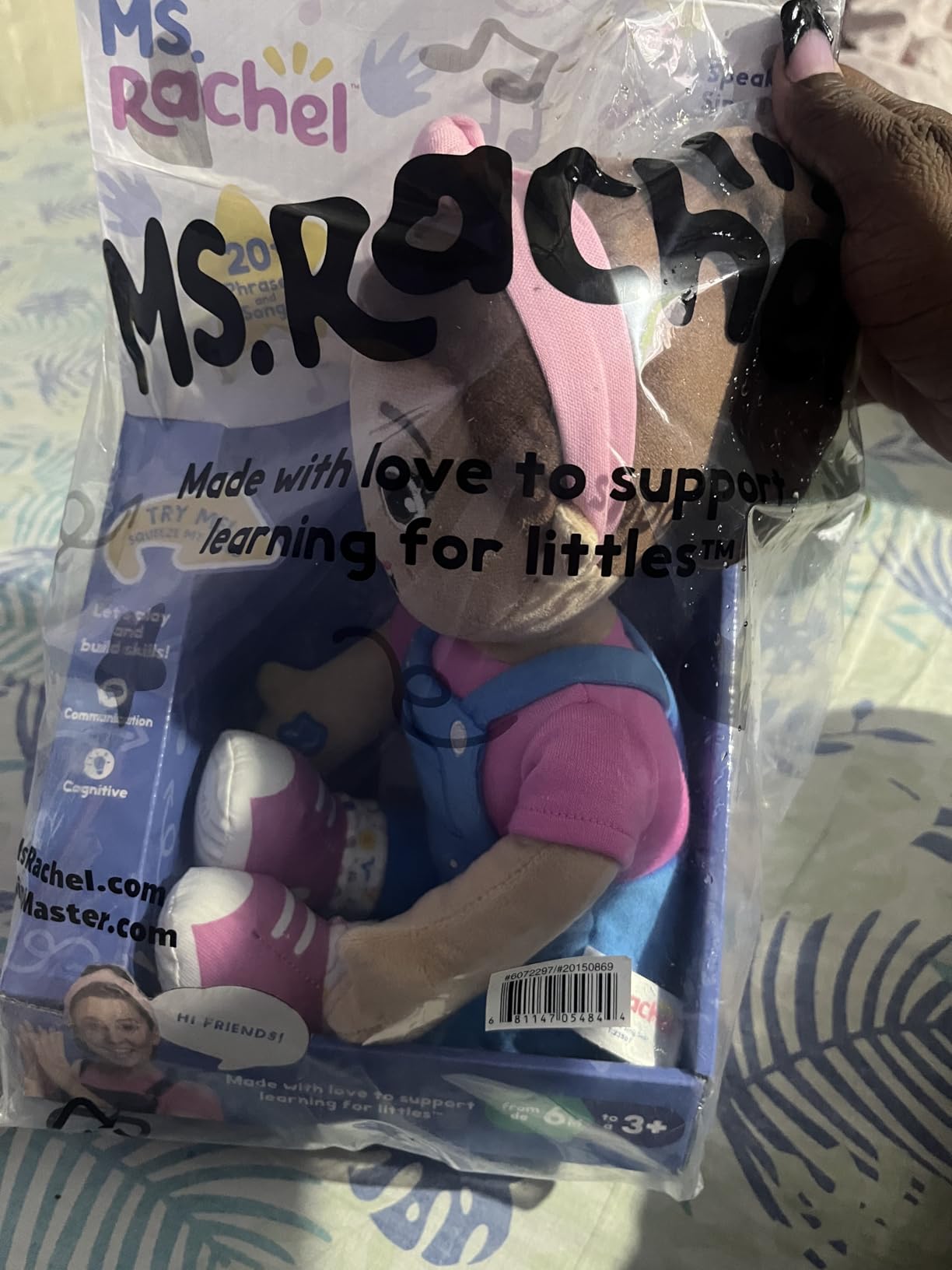 Ms. Rachel Official Speak & Sing Doll, 16