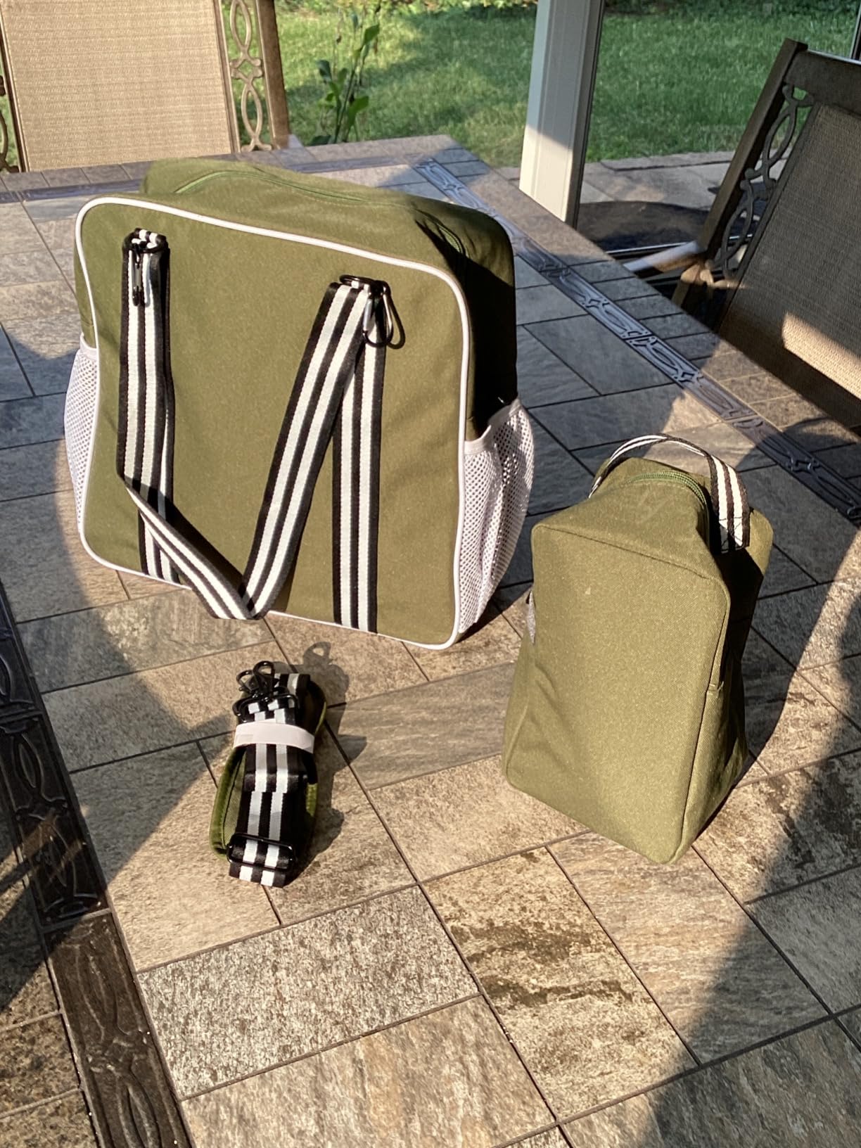 Pickleball Tote Bag - Detachable Cooler & Fence Hooks – Large Sports Bag for Women & Men, Holds Paddles & Balls Customer Review Pickleball Tote Bag - Detachable Cooler & Fence Hooks – Large Sports Bag for Women & Men, Holds Paddles & Balls - Customer Photo 1