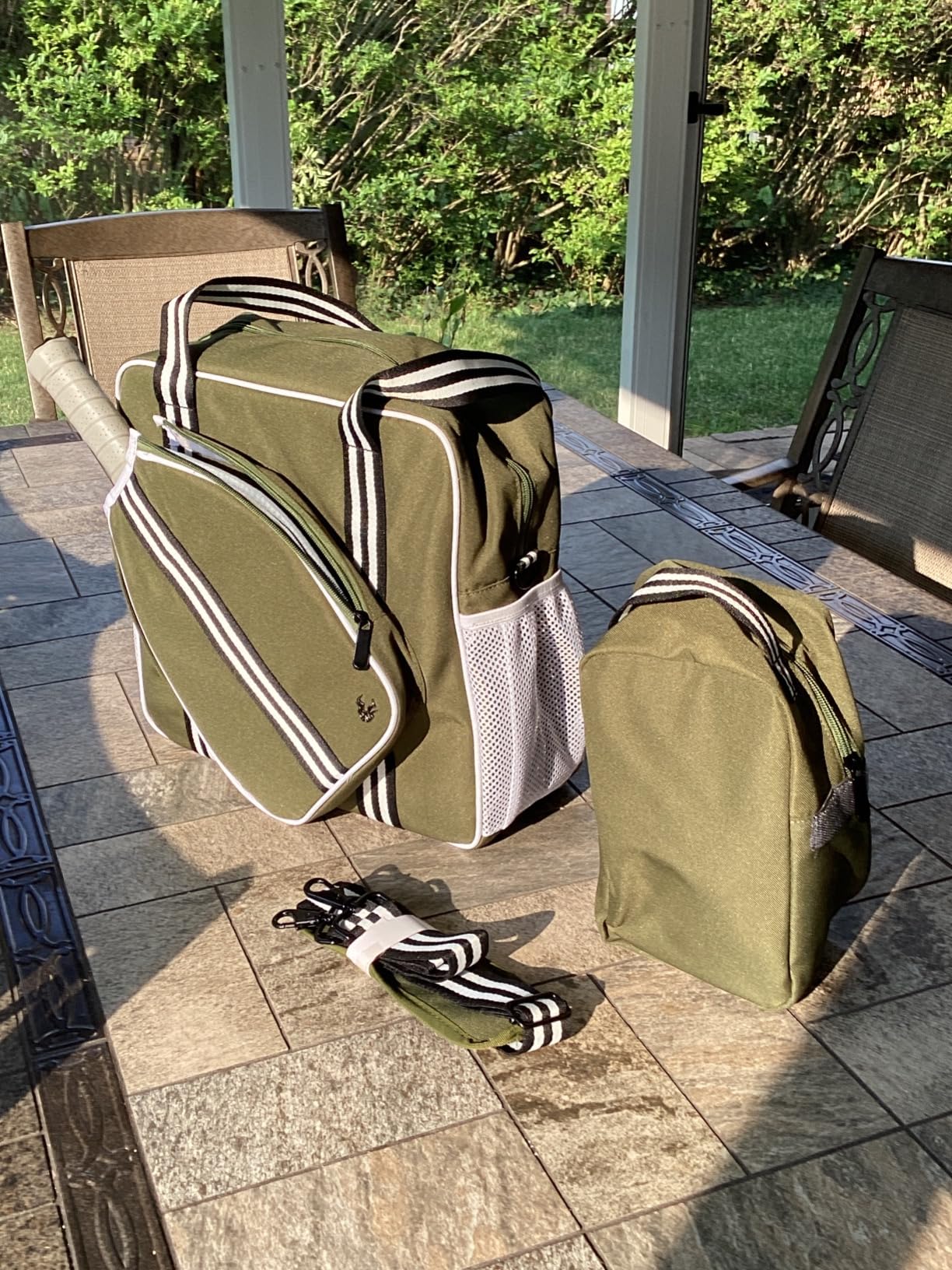 Pickleball Tote Bag - Detachable Cooler & Fence Hooks – Large Sports Bag for Women & Men, Holds Paddles & Balls Customer Review Pickleball Tote Bag - Detachable Cooler & Fence Hooks – Large Sports Bag for Women & Men, Holds Paddles & Balls - Customer Photo 2