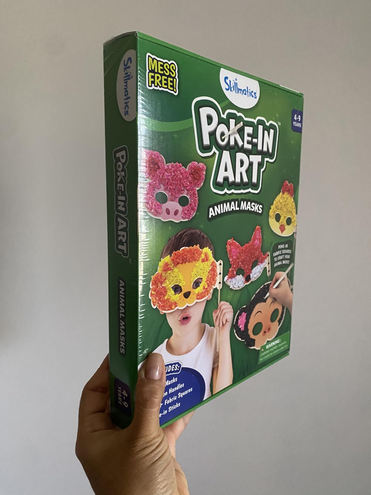 Skillmatics Poke-in Art - Magical Princesses, Mess-Free Fun for Kids, DIY Wood Craft Kits, Creative Activity, Christmas Gifts for Girls & Boys Ages 4, 5, 6, 7, 8, 9 - Customer Photo 4