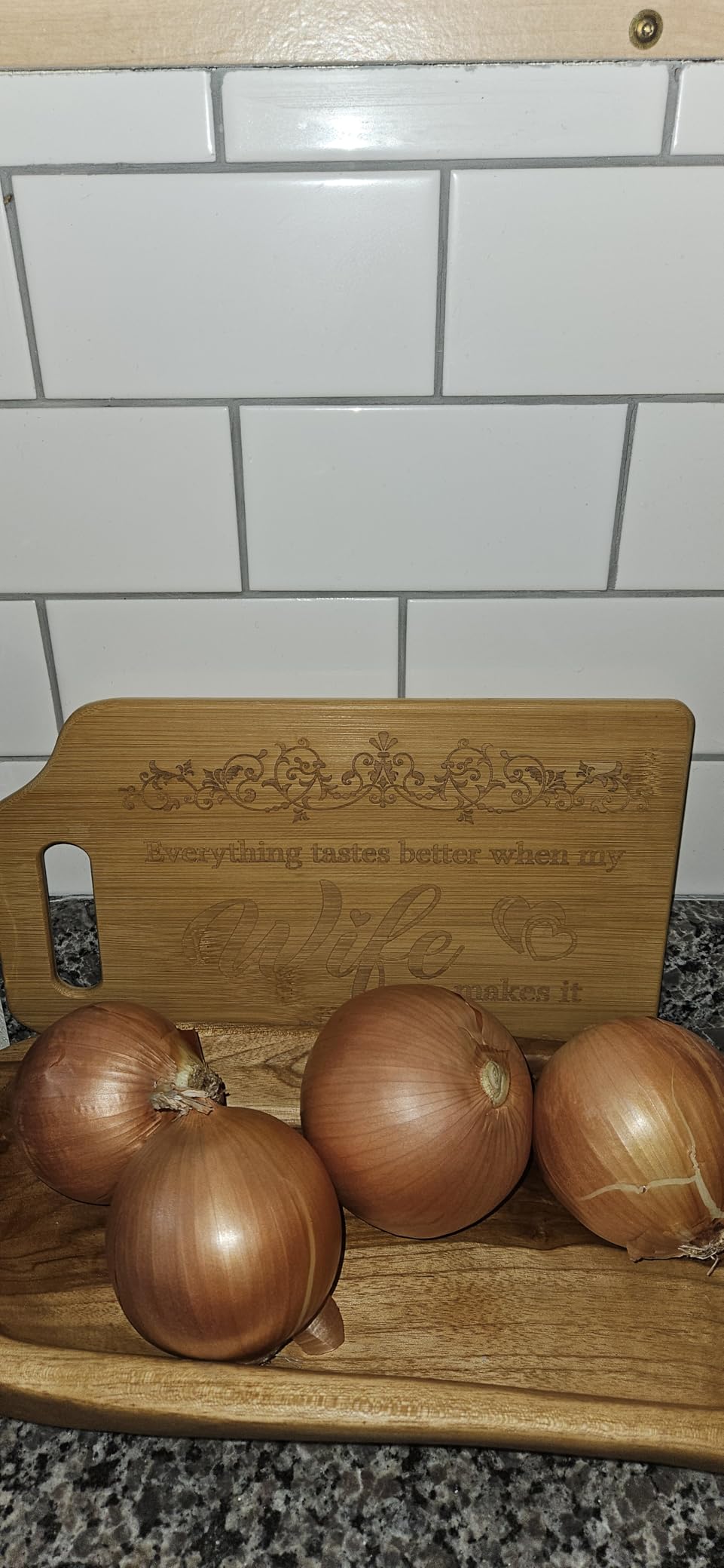 AceThrills Gifts for Wife Christmas Gift Ideas, Wife Gifts Birthday Gift Ideas for Wedding Anniversary, Christmas - Bamboo Cutting Board 12.3