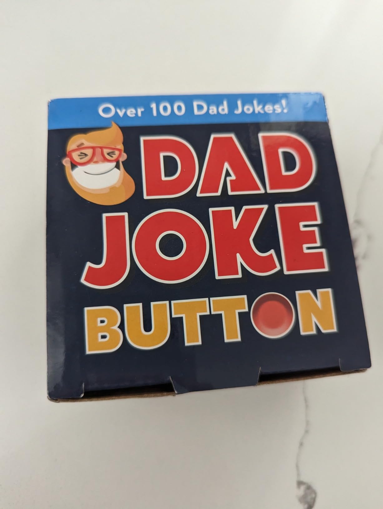 Dad Joke Talking Button with 100+ Hilarious Jokes | The Ultimate Fathers Day Present, Over 100 Corny Jokes That The Whole Family Will Enjoy, Funny Gift for Him - Customer Photo 5