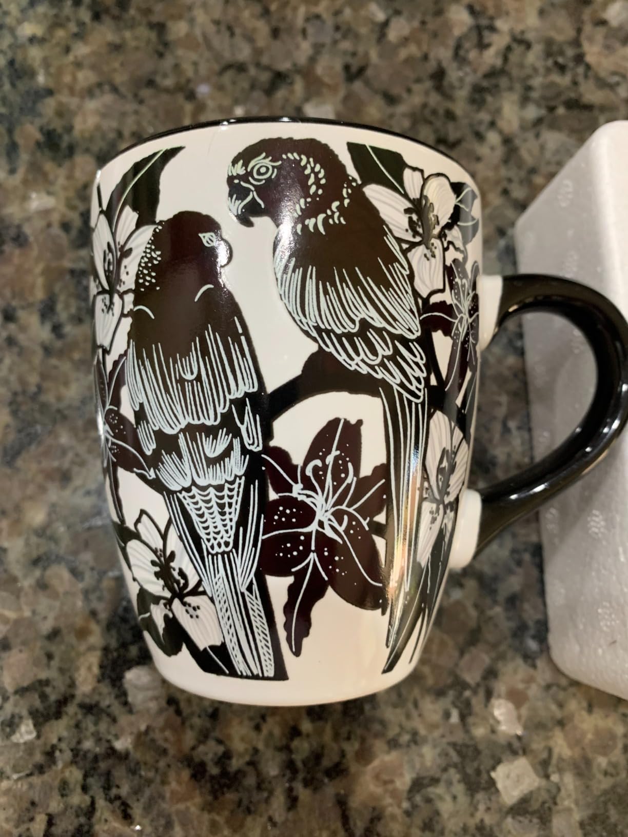 Color Changing Dragonfly Coffee Mug 12oz – Heat Sensitive Ceramic Cup with Floral Reveal – Dragonfly Gifts for Women, Unique Coffee Mugs, Christmas Holiday Gift, Perfect for Coffee, Tea or Cocoa - Customer Photo 2