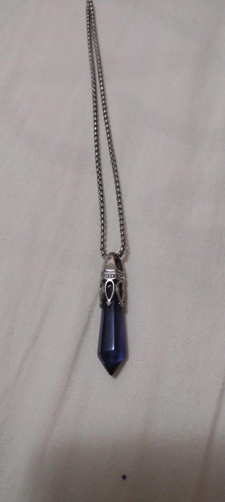 KeyStyle Healing Crystal Necklace for Women, Energy Healing Birthstone Anniversary Jewelry for Her, Birthday Necklaces for Mother Daughter - Customer Photo 1