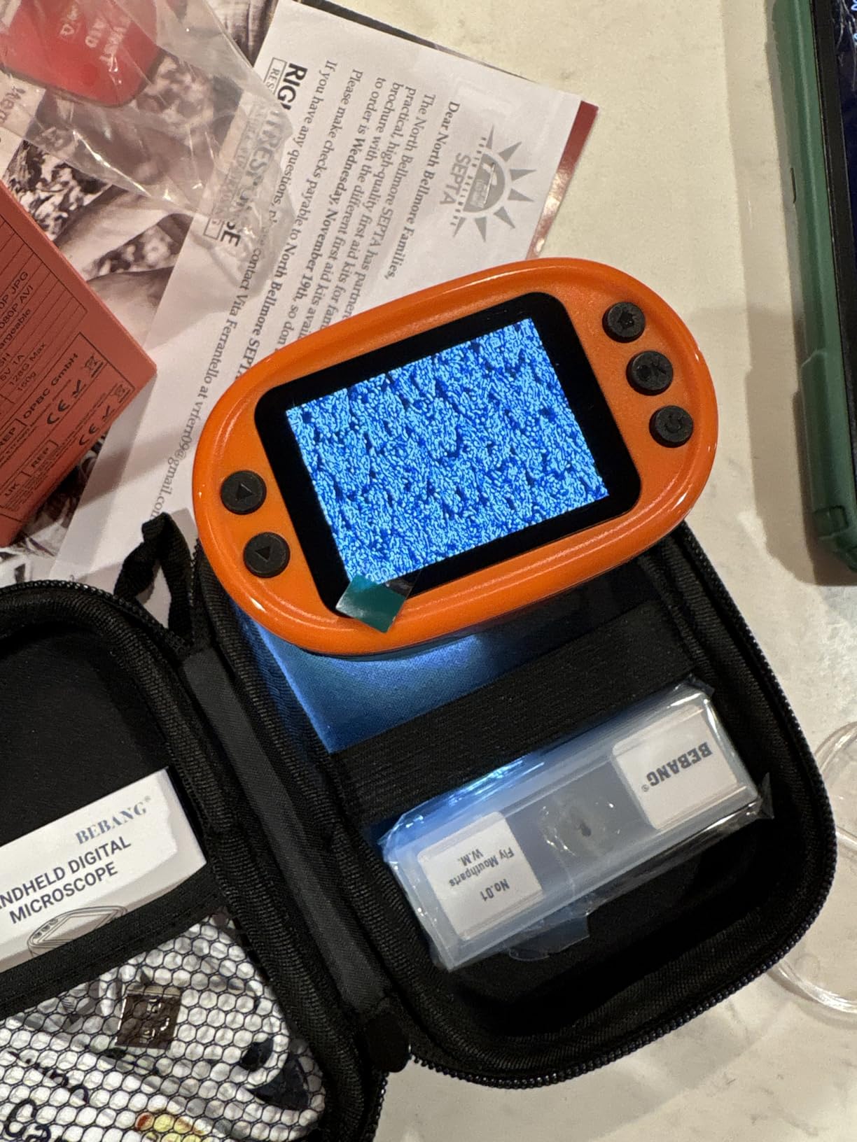 1000X Handheld Microscope for Kids 4K 2.0