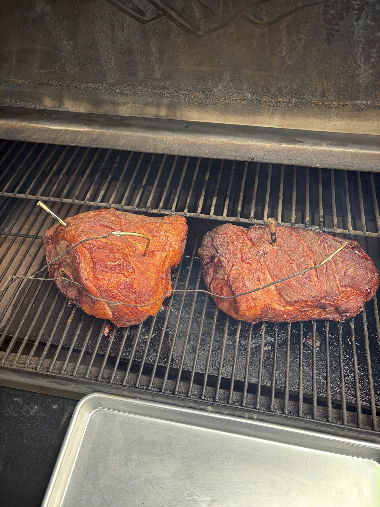 ThermoMaven Smart Bluetooth Wireless Meat Thermometer: Standalone Base, WiFi Unlimited Range, 6 Sensors with NIST Certified Accuracy, 2 Probes for Kitchen, BBQ, Grill, Oven, Smoker, Rotisserie - Customer Photo 1