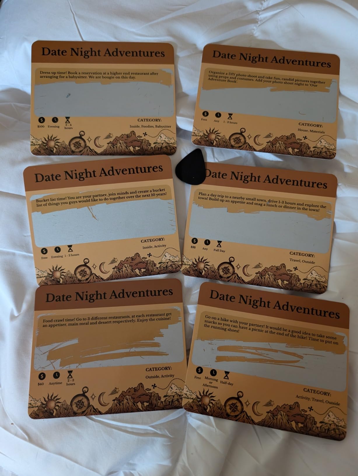 Christmas Date Night Adventure Box - Gifts for Her, Him, Scratch-Off Date Ideas, Anniversary or Birthday Gifts for Girlfriend, Boyfriend, Vanilla and Lavender Candles, Decision Coin & Dice Customer Review Christmas Date Night Adventure Box - Gifts for Her, Him, Scratch-Off Date Ideas, Anniversary or Birthday Gifts for Girlfriend, Boyfriend, Vanilla and Lavender Candles, Decision Coin & Dice - Customer Photo 3