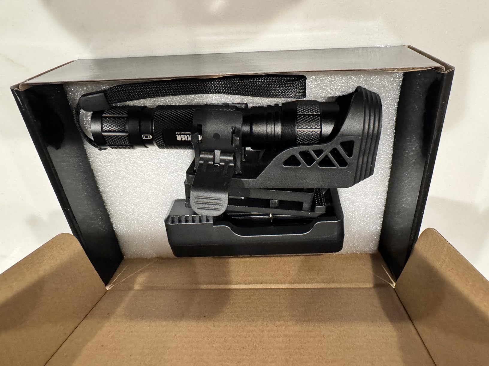 Tactical Flashlights High Lumens-Police Flashlight with Holster for Duty Belt,1200 LM Single Mode LED Flashlight for Camping/Law Enforcement-Sentinel-X1 Gifts for Men - Customer Photo 1