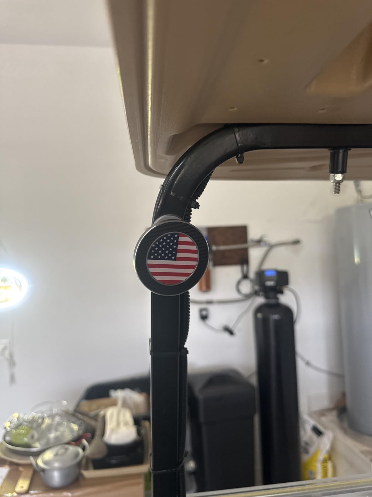 A2C Alloy Magnetic Golf Cart Phone Holder Compatible with MagSafe iPhone 12-17, Fits EZGO, Club Car, Yamaha, Golf Cart Accessories Essentials 2025 Stocking Stuffers Ideas Golf Gifts for Men Women Him - Customer Photo 1