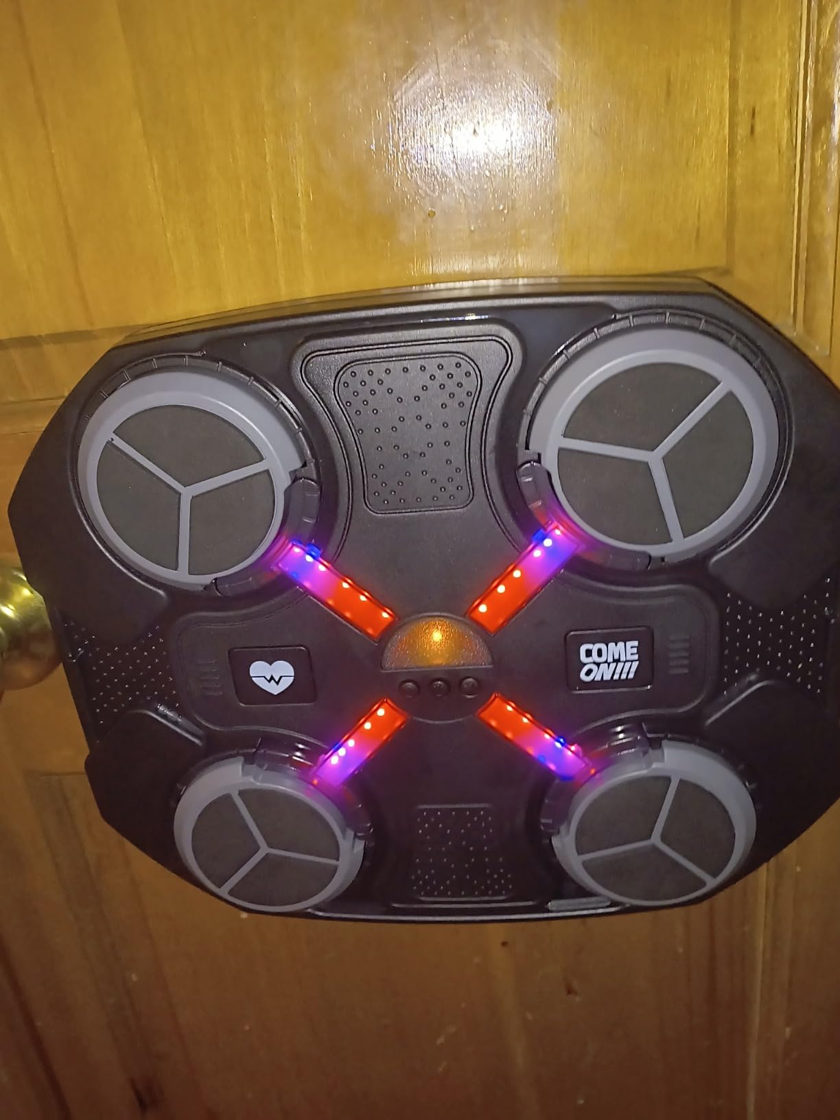 Music Boxing Machine Sport Toys for Kids and Adults,Wall Mounted Bluetooth Smart Punching Target,Training Pad Toy with Boxing Glove,Ideas Toys for Boys Girls Kids 3 4 5 6 7 8 9 10 11 12+ Years Old Customer Review Music Boxing Machine Sport Toys for Kids and Adults,Wall Mounted Bluetooth Smart Punching Target,Training Pad Toy with Boxing Glove,Ideas Toys for Boys Girls Kids 3 4 5 6 7 8 9 10 11 12+ Years Old - Customer Photo 1