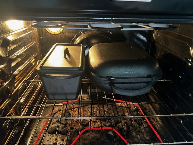 Cast Iron Dutch Oven for Bread Baking - incl. Sourdough Bread-Baking Supplies like Banneton Bread-Proofing Basket - 5QT Bread-Oven with Lid Bread-Making Kit Pan, Pot, Sour Sough Tools, Lame - Customer Photo 2