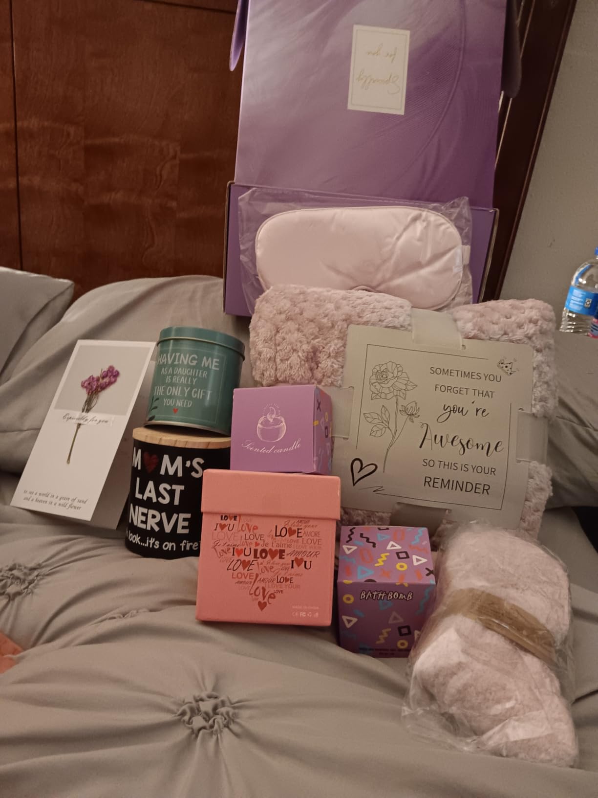 Happy Birthday Gifts for Women Mom Her Friend Sister Wife Grandma, Self Care Gifts Get Well Gifts Unique Relaxing Spa Gift Basket Set, Christmas Gifts for Women Mom Wife Grandma Friends Sister Customer Review Happy Birthday Gifts for Women Mom Her Friend Sister Wife Grandma, Self Care Gifts Get Well Gifts Unique Relaxing Spa Gift Basket Set, Christmas Gifts for Women Mom Wife Grandma Friends Sister - Customer Photo 1