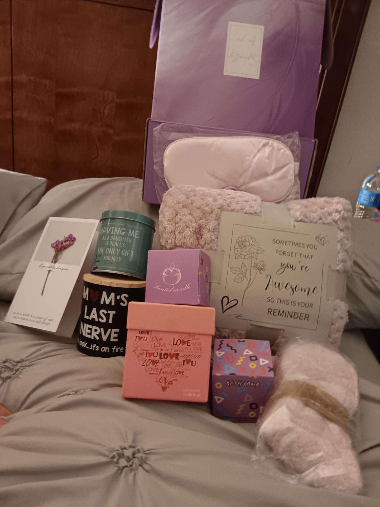 Happy Birthday Gifts for Women Mom Her Friend Sister Wife Grandma, Self Care Gifts Get Well Gifts Unique Relaxing Spa Gift Basket Set, Christmas Gifts for Women Mom Wife Grandma Friends Sister Customer Review Happy Birthday Gifts for Women Mom Her Friend Sister Wife Grandma, Self Care Gifts Get Well Gifts Unique Relaxing Spa Gift Basket Set, Christmas Gifts for Women Mom Wife Grandma Friends Sister - Customer Photo 2