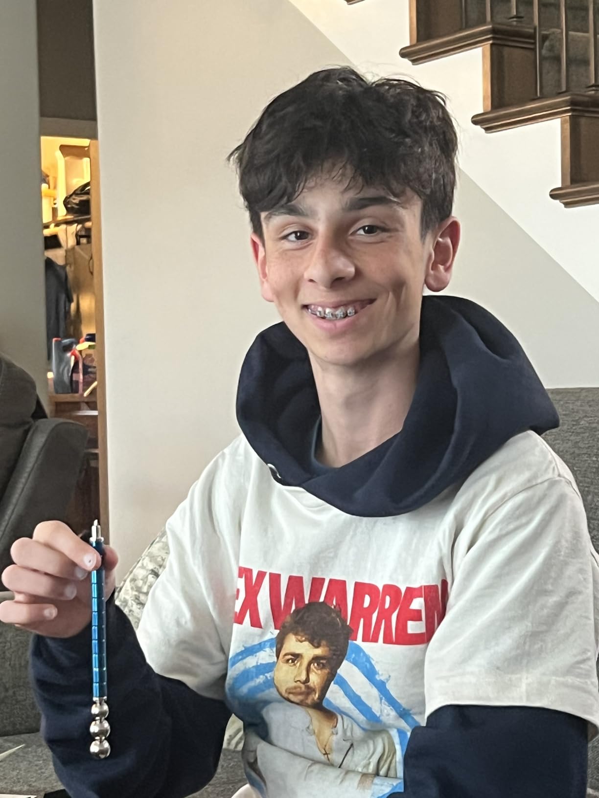 Magnetic Fidget Pen Toys for Teens - Unique Birthday Gifts for Young Men Fun Gifts for Teenage Boys Girls Novelty Christmas Stocking Stuffers Adults Cool Gadget Stuff for 14 15 16 17 18 Year Old Boy Customer Review Magnetic Fidget Pen Toys for Teens - Unique Birthday Gifts for Young Men Fun Gifts for Teenage Boys Girls Novelty Christmas Stocking Stuffers Adults Cool Gadget Stuff for 14 15 16 17 18 Year Old Boy - Customer Photo 1