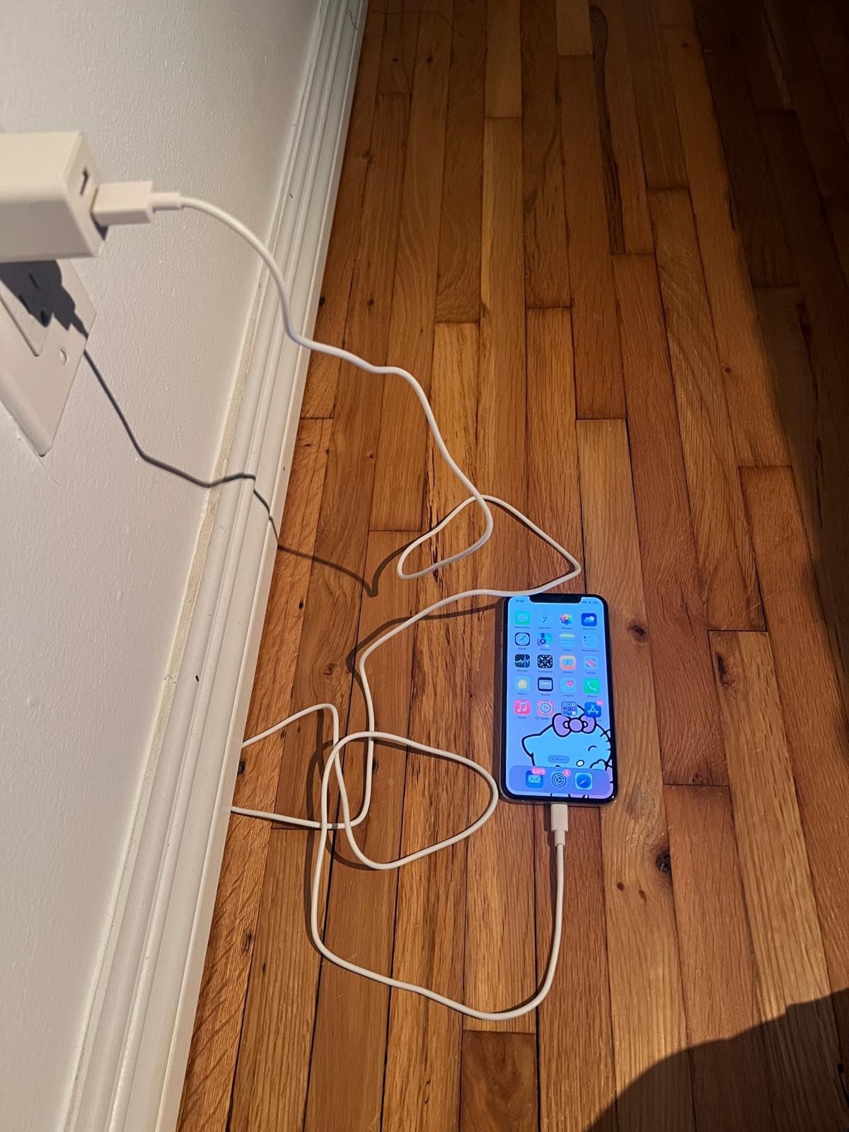 iGENJUN 5Pack iPhone Charger, Dual Port USB Wall Charger Block Adapter with Long 6FT Lightning Cable Fast Charging Data Sync Cords for iPhone 14 13 12 11 Pro Max XR XS Plus-Multicolor - Customer Photo 2