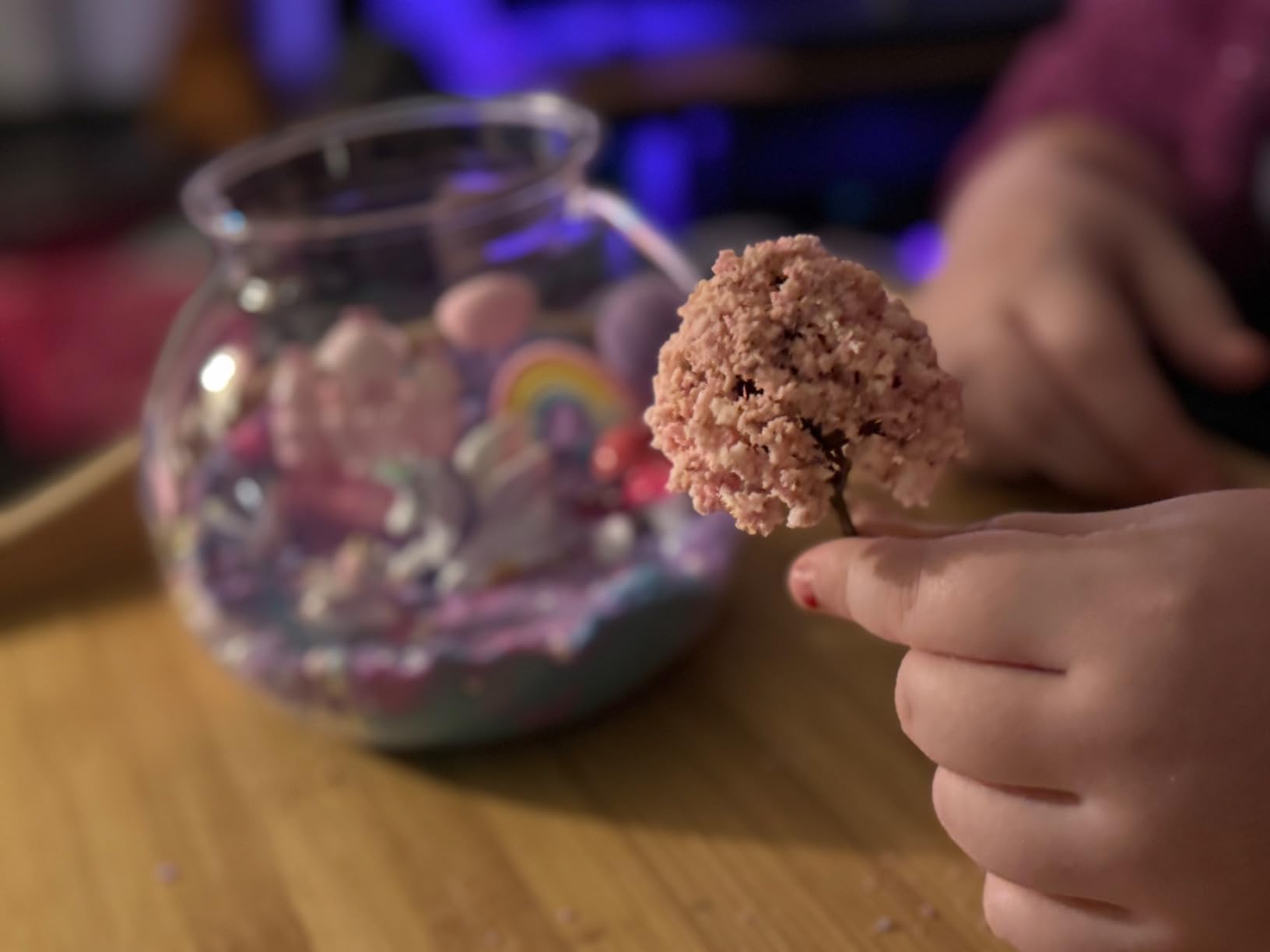 7july Mermaid Terrarium Craft Kit for Kids - LED Night Light Up & Remote Mermaid Birthday Gifts Toys for Girls Age 5 6 7 8 9 10 11 12 Year Old - Customer Photo 2