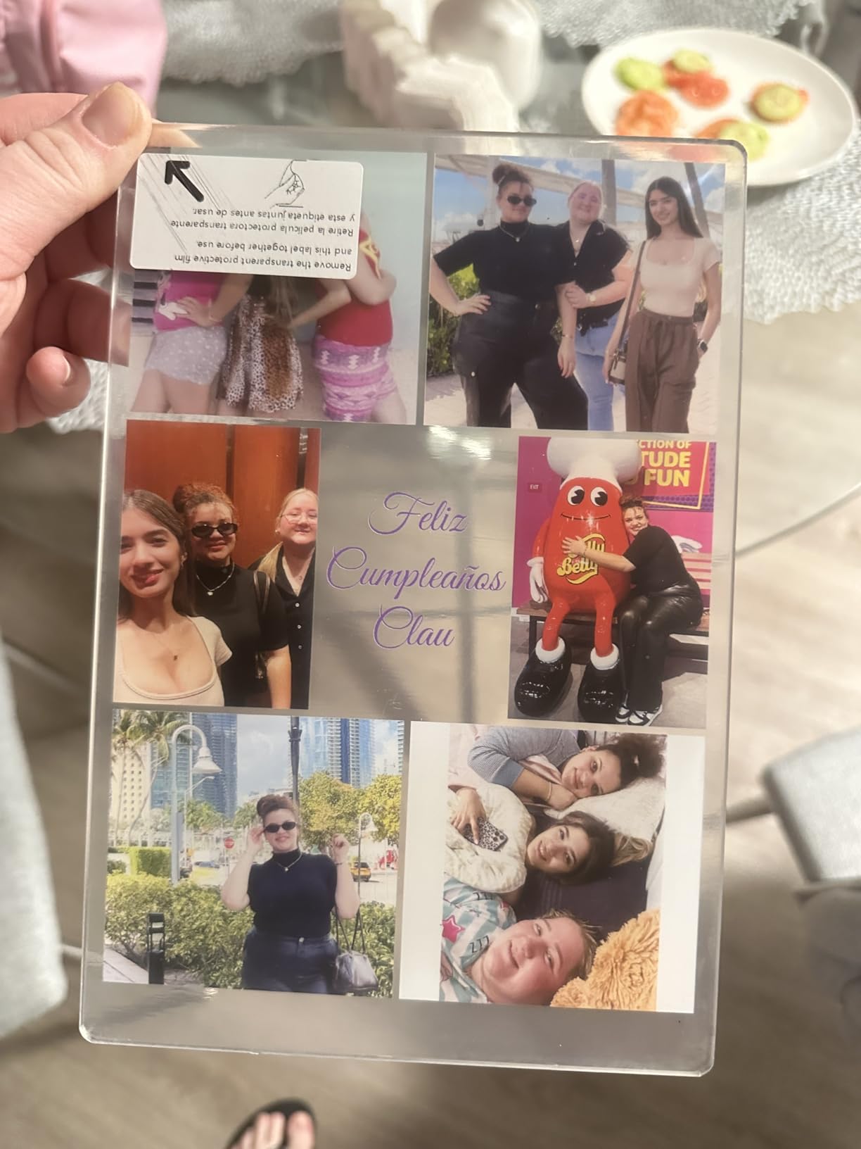 Custom Picture Frames with Photo, Custom Photo Frame with Night Light, Personalized Picture Frame, Personalized Christmas Anniversary Birthday Gifts for Women Men Him Her Girlfriend Boyfriend Couple - Customer Photo 1