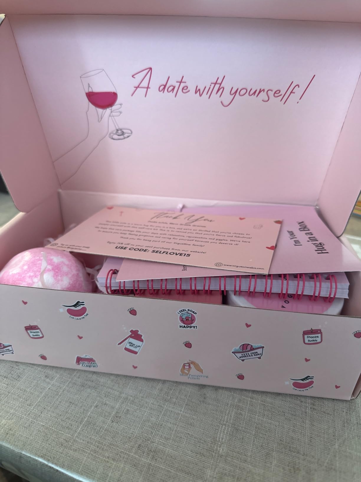 Spa Gifts for Women - Premium Self Care Spa Kit With Bath, Skin Care Sets & Self Care Items - Ultimate Pampering Set - Christmas Gifts for Women - Birthday Gifts- Spa Gift Baskets (Pack of 8) Customer Review Spa Gifts for Women - Premium Self Care Spa Kit With Bath, Skin Care Sets & Self Care Items - Ultimate Pampering Set - Christmas Gifts for Women - Birthday Gifts- Spa Gift Baskets (Pack of 8) - Customer Photo 2